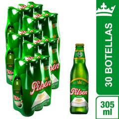 PILSEN - Cerveza Pilsen 6Pack 305 ML x 5 (30 Botellas)