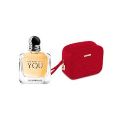 GIORGIO ARMANI - Because Its You Eau de Parfum 50 ml + Red Square Pouch