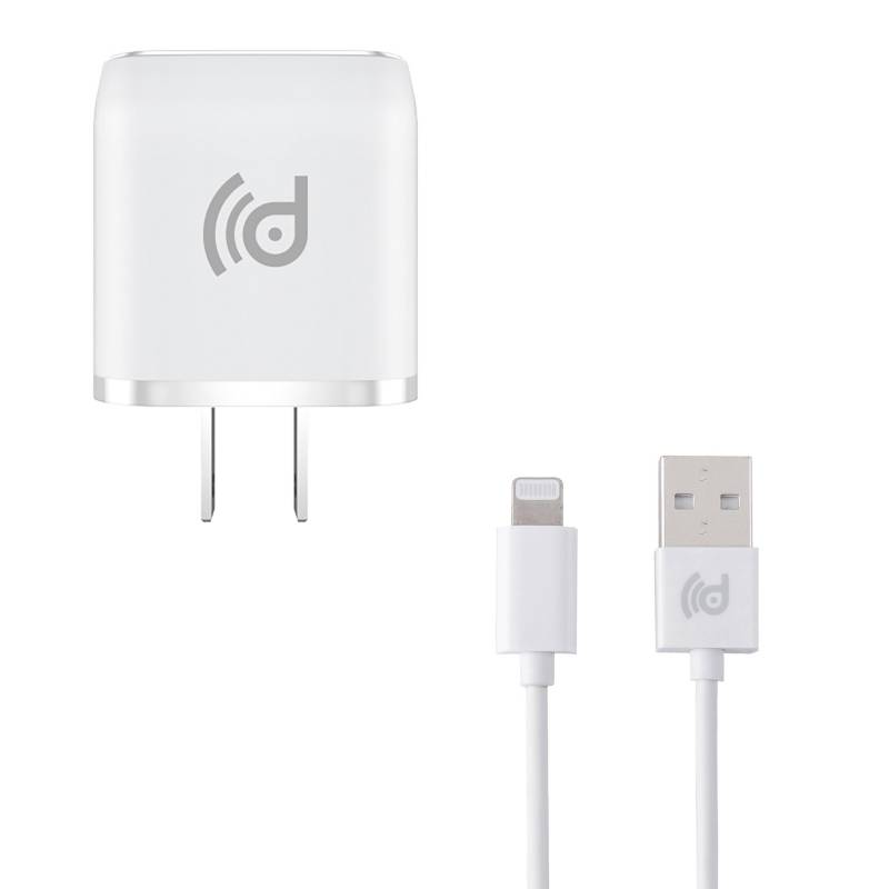 DDESIGN - Combo: Ddesign 20W Wall Charger + Cable Lightning 1 mt DD-LIGHT1MP