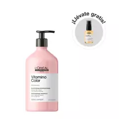 LOREAL PROFESSIONNEL - Shampoo Vitamino Para Cabello Con Color 750ml + Regalo Loreal Professionnel