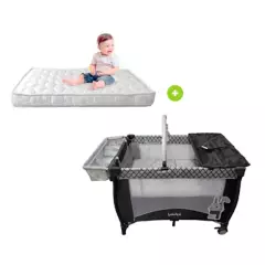 YAMP - Pack Cuna Bebe Corral + Colchon Pack & Play